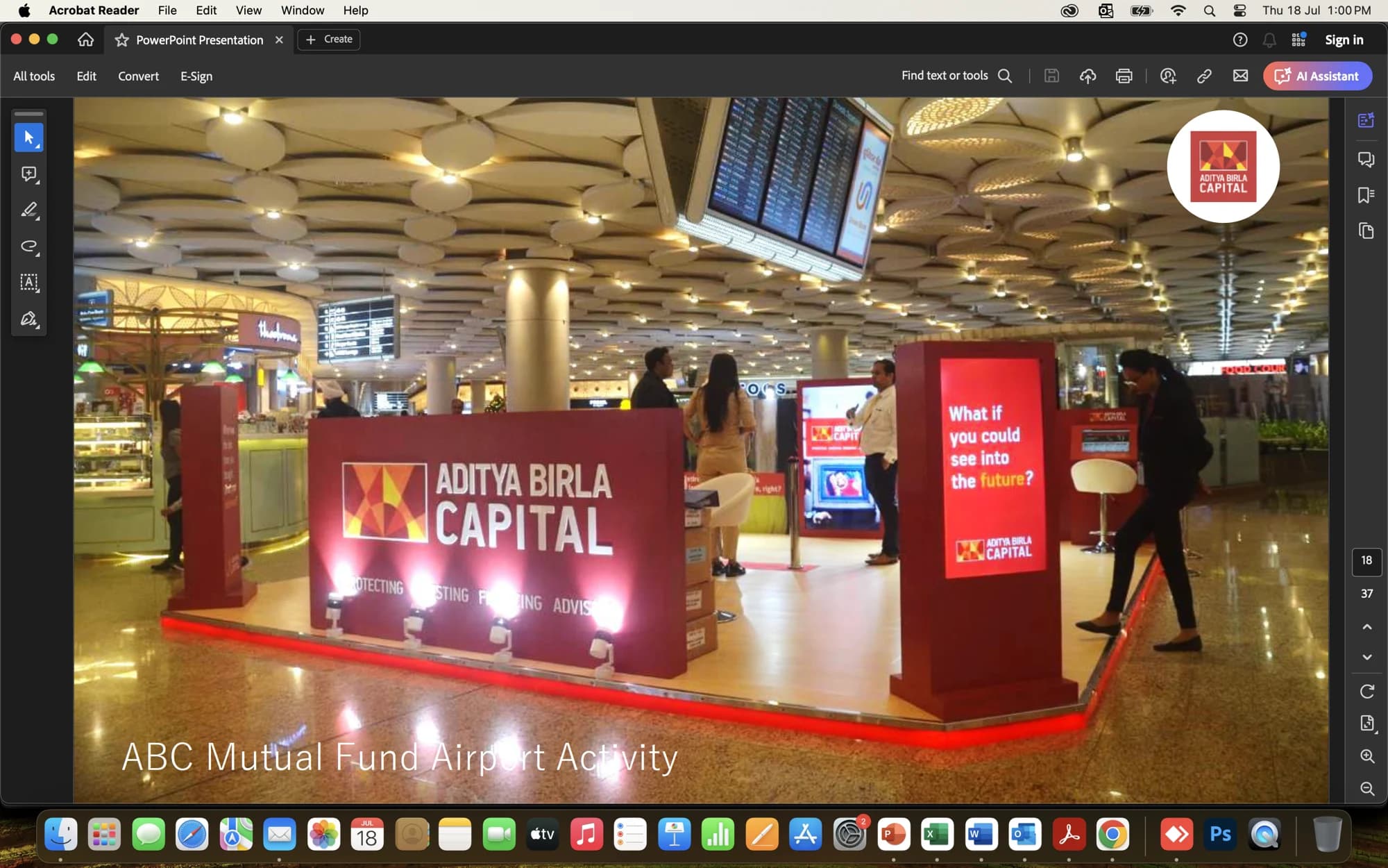 Exhibition brand environment