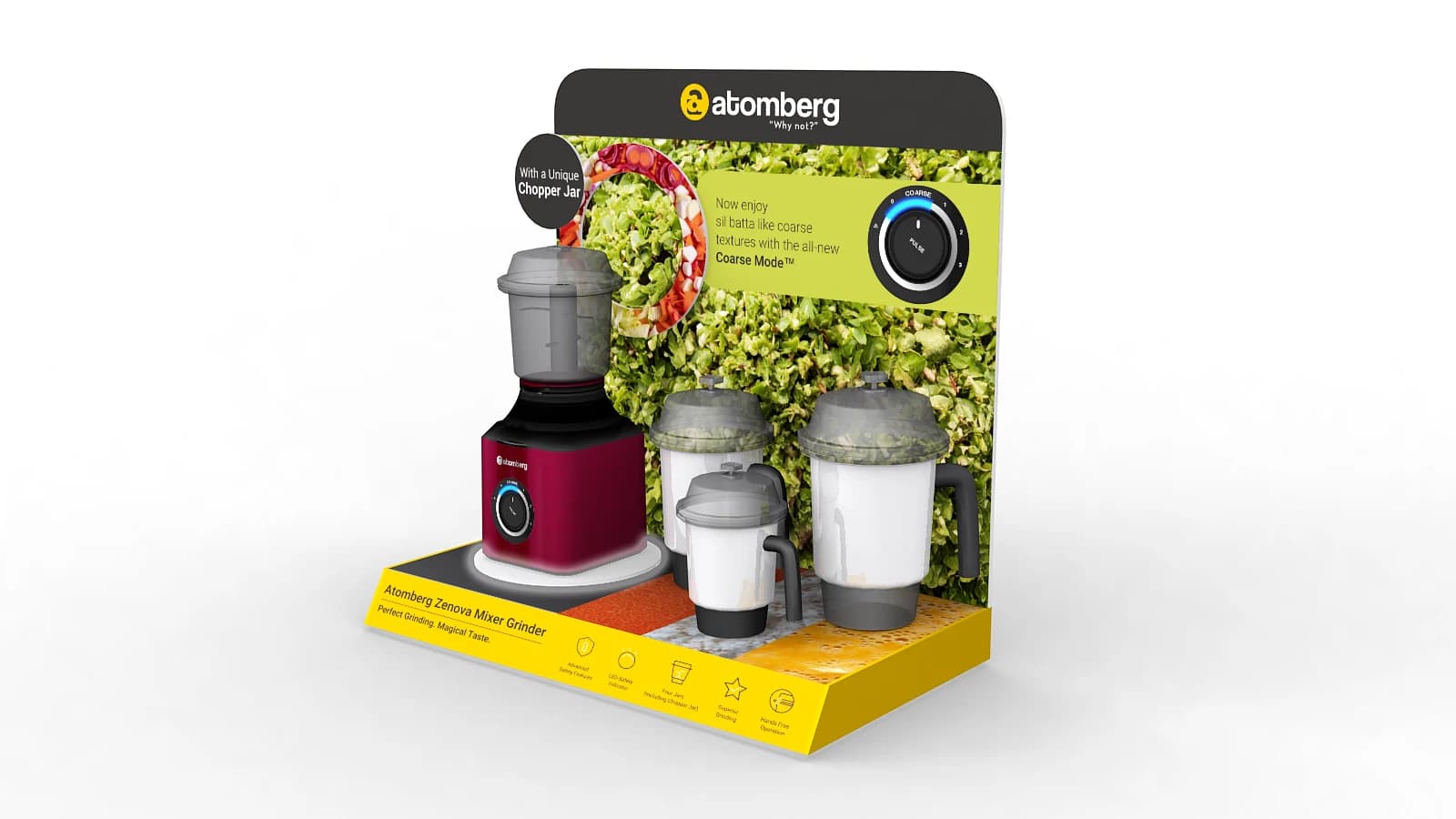 Branded product display design